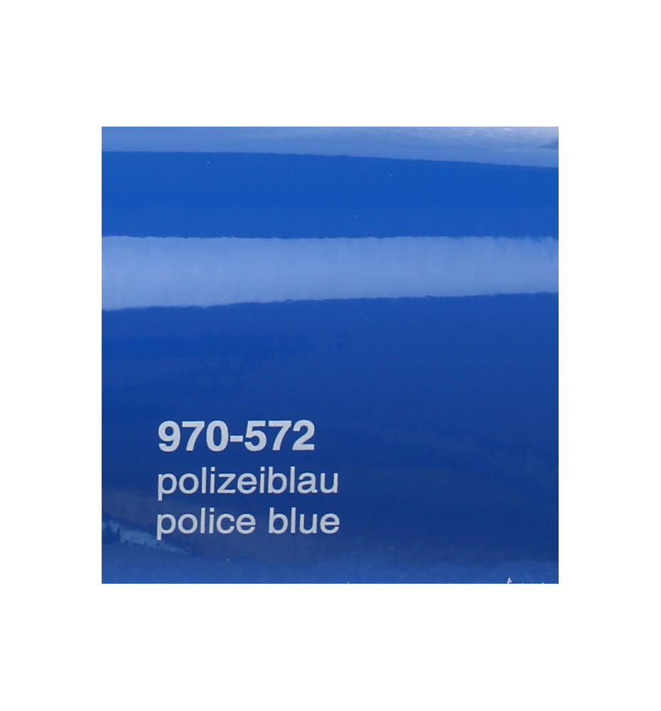 PELLICOLA WRAPPING ORACAL LUCIDO 970 572 GRA BLU POLIZIA