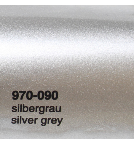 PELLICOLA WRAPPING ORACAL LUCIDO 970 090 GRA GRIGIO ARGENTO