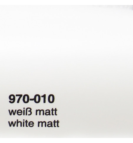 PELLICOLA WRAPPING ORACAL RA 010 BIANCO OPACO 970 152CM
