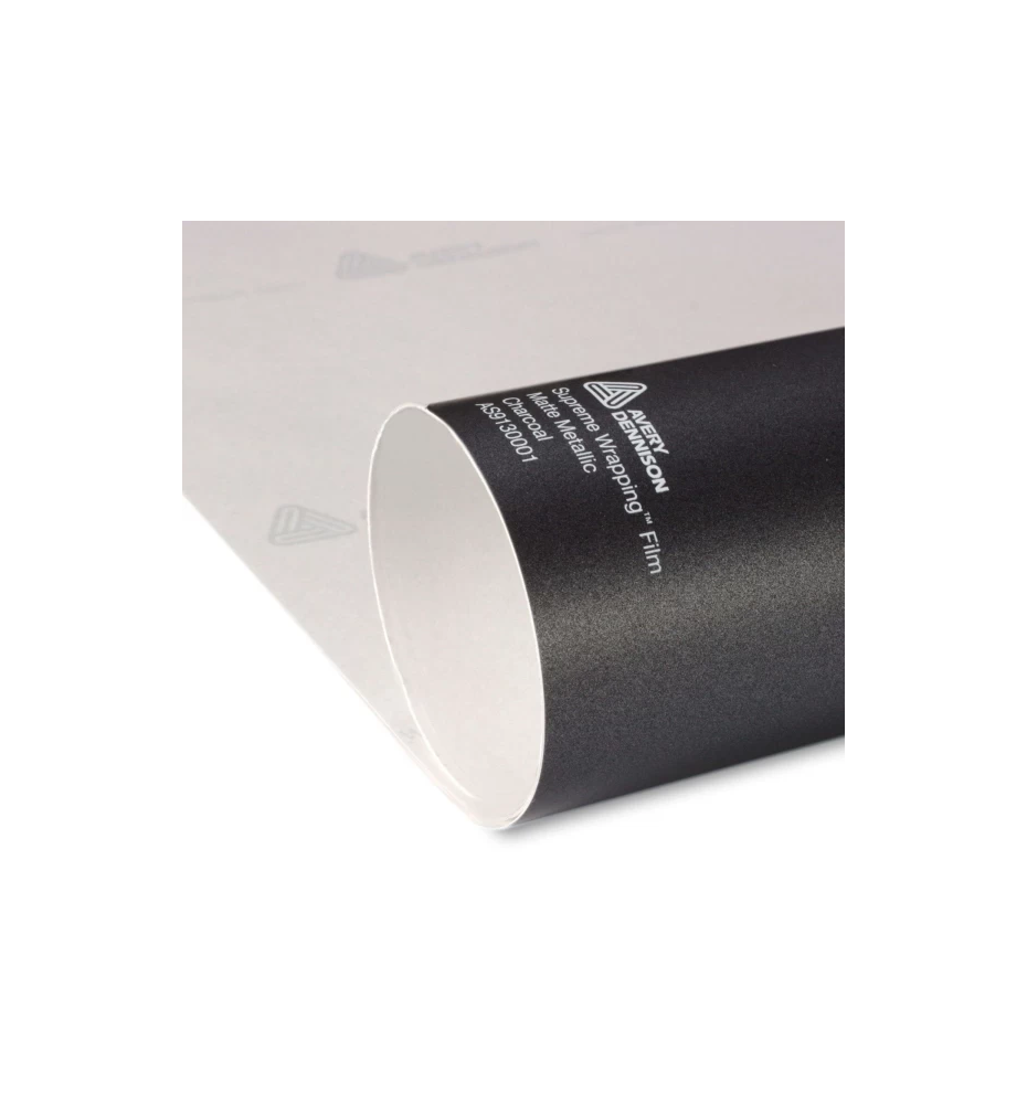 PELLICOLA WRAPPING AVERY MATTE METALLIC CHARCOAL OPACO LA8410001
