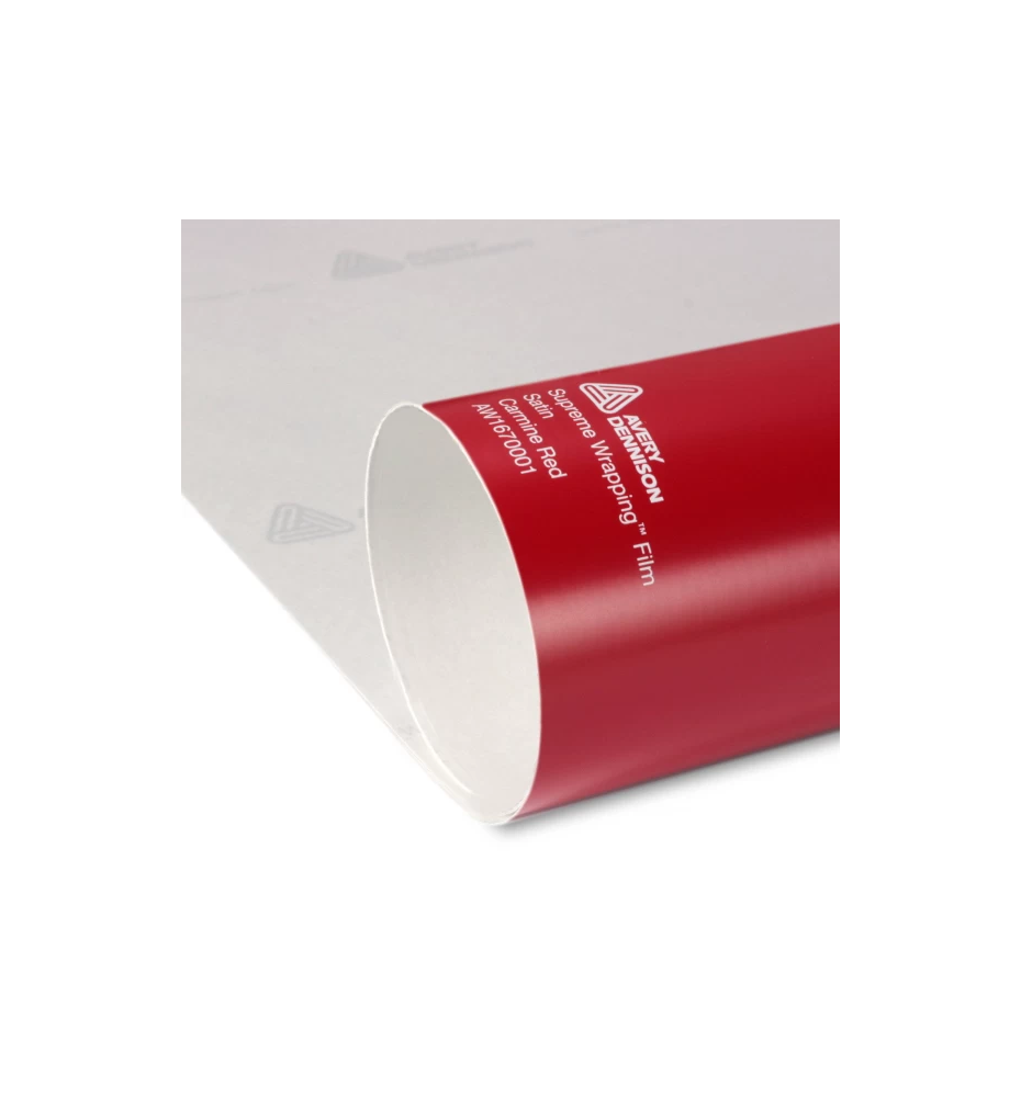 PELLICOLA PER WRAPPING AVERY BP1160002 SATIN CARMINE RED-O