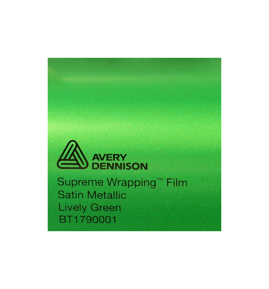 PELLICOLA PER WRAPPING AVERY BT1790001 SATIN METALLIC LIVELY GREEN