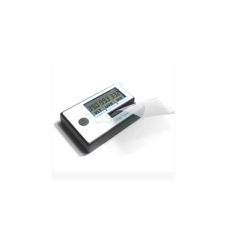 TS132- FILM TRANSMISSION METER .BATTERY OPERATED DISPLAY UV,VISIBLE AND INFRARED TRANSMISSION VALUES